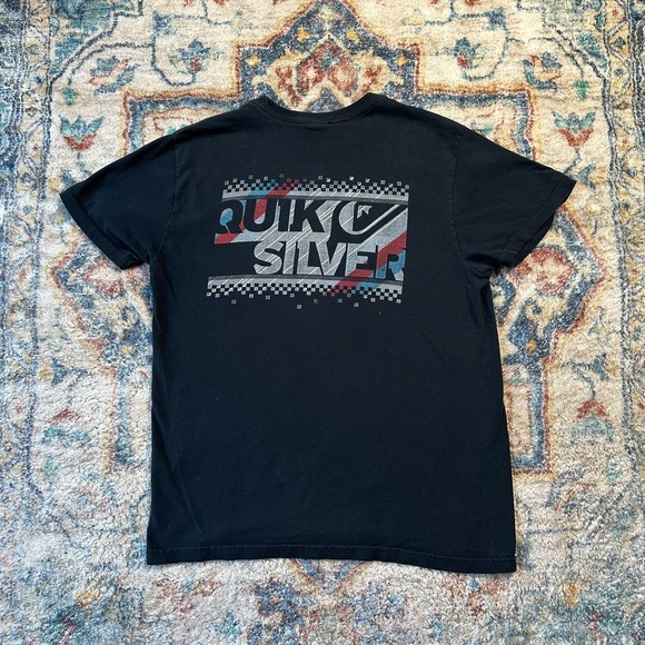 Vintage Quiksilver Logo T-shirt Medium - Picture 2 of 6